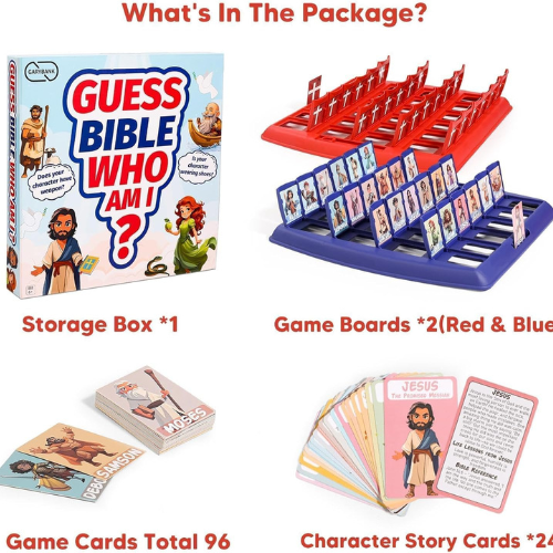 Bible Guess Who - Faith Faces Edition 🙏